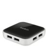 Belkin 7-Port Plug-and-Play Powered Desktop Hub with USB-A Ports 7-Port Desktop Black and White - $91.95