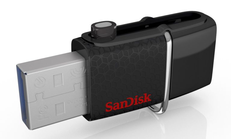 SanDisk Ultra 16GB USB 3.0 OTG Flash Drive with Micro USB Connector for Android Mobile Devices- SDDD2-016G-G46 - $12.95