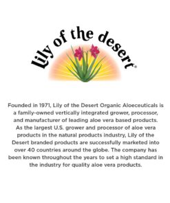Lily of the Desert Aloe Vera Gel, Inner Fillet, 32 Ounces - $16.95