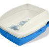 Van Ness CP5 Sifting Cat Pan/Litter Box with Frame, Blue/Gray 19'' x 15.13'' - $30.95