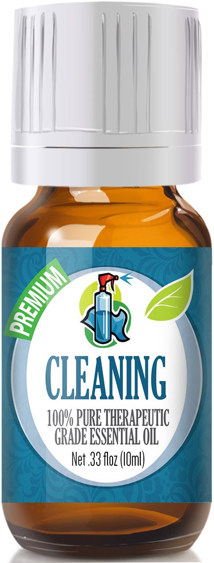 Cleaning Blend 100% Pure, Best Therapeutic Grade Essential Oil - 10ml - Lemongrass, Lemon Eucalyptus, Lavender, Rosemary, Tea Tree - $13.95