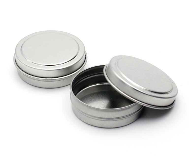 MagnaKoys Empty Slip Slide Round Tin Containers for Lip Balm, Crafts, Cosmetic, Candles, Storage Kit 1/2 Oz (14) 14 - $18.95