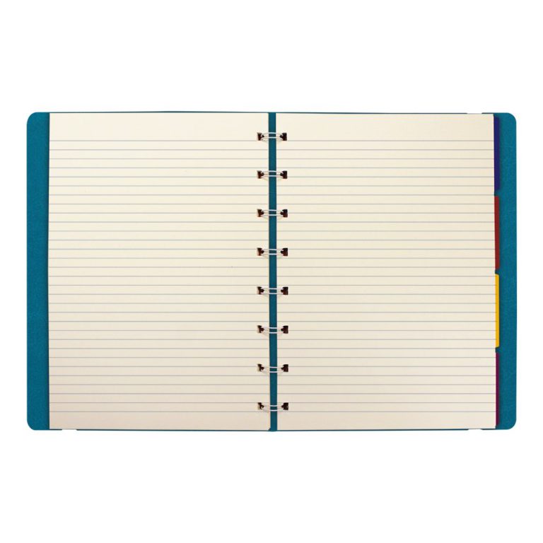 Filofax Refillable Notebook Aqua (B115012U) A5 Size - $22.95