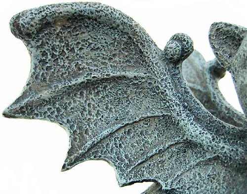 Pacific Trading Winged Cat Gargoyle Computer Topper Shelf Sitter Statue - $18.95