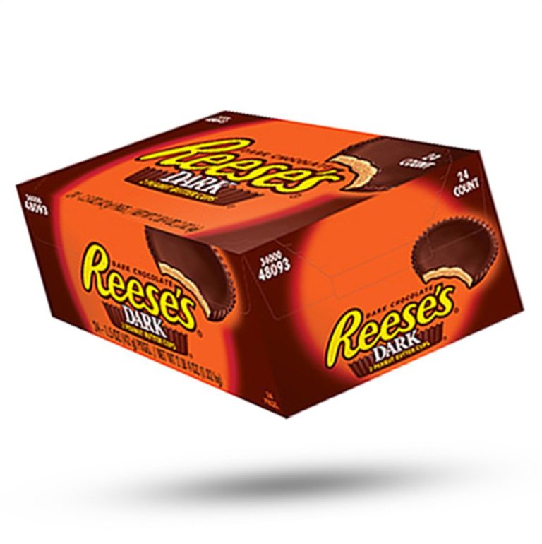 Reese's Dark Chocolate Peanut Butter Cups, 1.5 Ounce Cups, 24 Count Box, Pack of 2 - $67.95