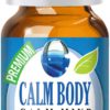 Calm Body, Calm Mind Blend 100% Pure, Best Therapeutic Grade Essential Oil - 10ml - Sweet Marjoram, Roman Chamomile, Ylang Ylang, Sandalwood, Vanilla, - $13.95