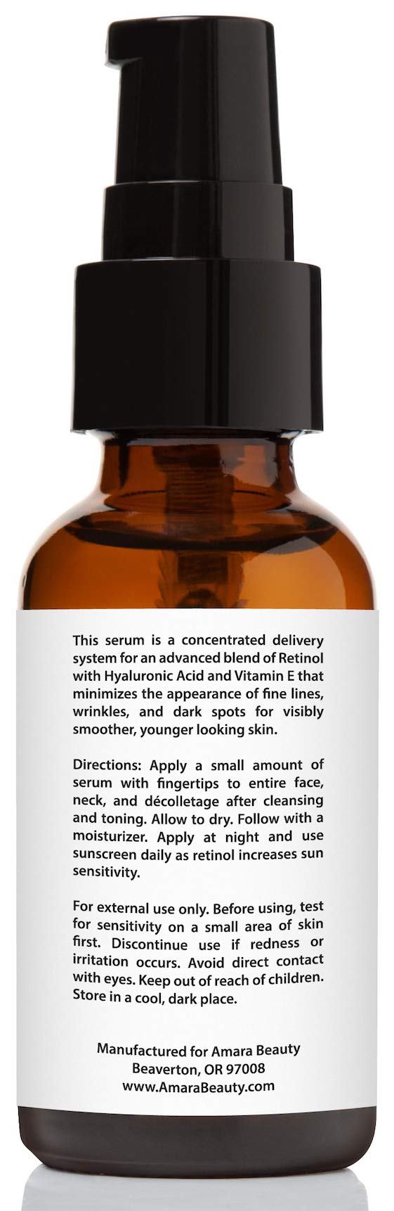 Retinol Serum 2.5% with Hyaluronic Acid & Vitamin E, 1 fl. oz. - $23.95