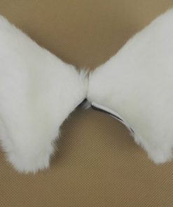 Hot Sweet Lovely Anime Lolita Cosplay Fancy Neko Cat Ears Hair Clip White - $16.95
