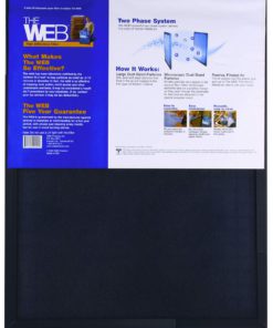 WEB WEB11224 High Efficiency 1" Thick Filter, 12 x 24 x 1" (11.63 x 23.63") - $27.95