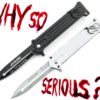 Unlimited Wares 2-Pack Joker "Why So Serious?" Assisted Opening Folding Knife 4.5-Inch Closed Black and Silver - $46.95