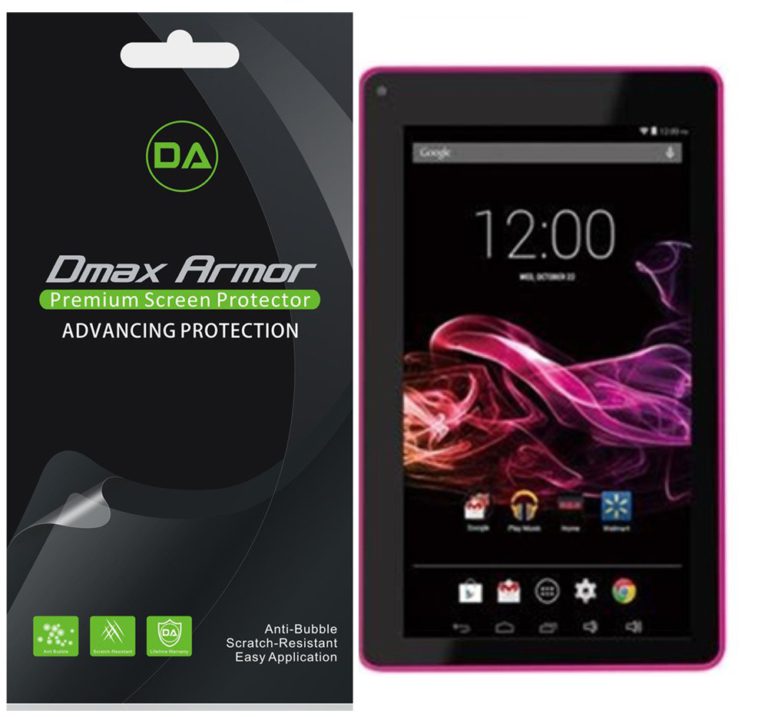 Dmax Armor [3-Pack] for RCA 7 Voyager 7" Tablet RCT6773W Screen Protector High Definition Clear Shield - Lifetime Replacement - $11.95