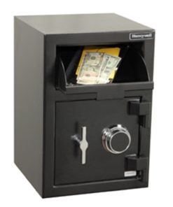 Honeywell Safes & Door Locks - 5911 Steel Depository Security Safe with Spy-Proof 4 Digit Combination Lock, 1.06 Cubic Feet, Black - $315.95