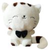 STONCEL 18" 46CM Tail Cute Plush Stuffed Toys Cushion Fortune Cat Doll (Beige Color) - $13.95