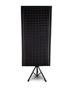 Pyle PSiP24 Acoustic Isolation Absorber Shield Sound Wall Panel Studio Foam and Dampening Wedge with Height Adjustable Stand - $150.95