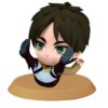 Banpresto Attack on Titan 2.4-Inch Eren Chibi-Kyun-Chara Figure, Training Version - $45.95