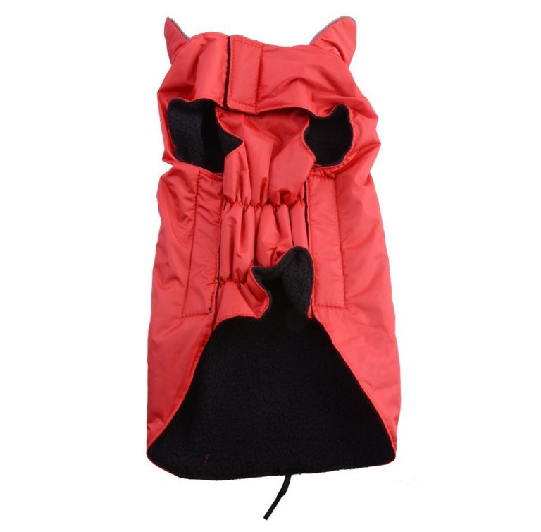 AGPtek Universal Waterproof Fleece Pets Dogs Clothes Soft Cozy Outdoor Winter Padded Vest Coat Jacket For Dogs L/XL/XLL/XLLL XLLL Red - $14.95
