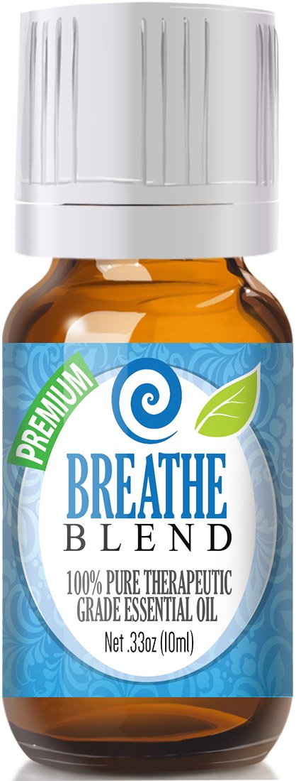 Healing Solutions Breathe Blend Essential Oil - 100% Pure & Natural - 10ml 0.33 Fl. Oz - $12.95