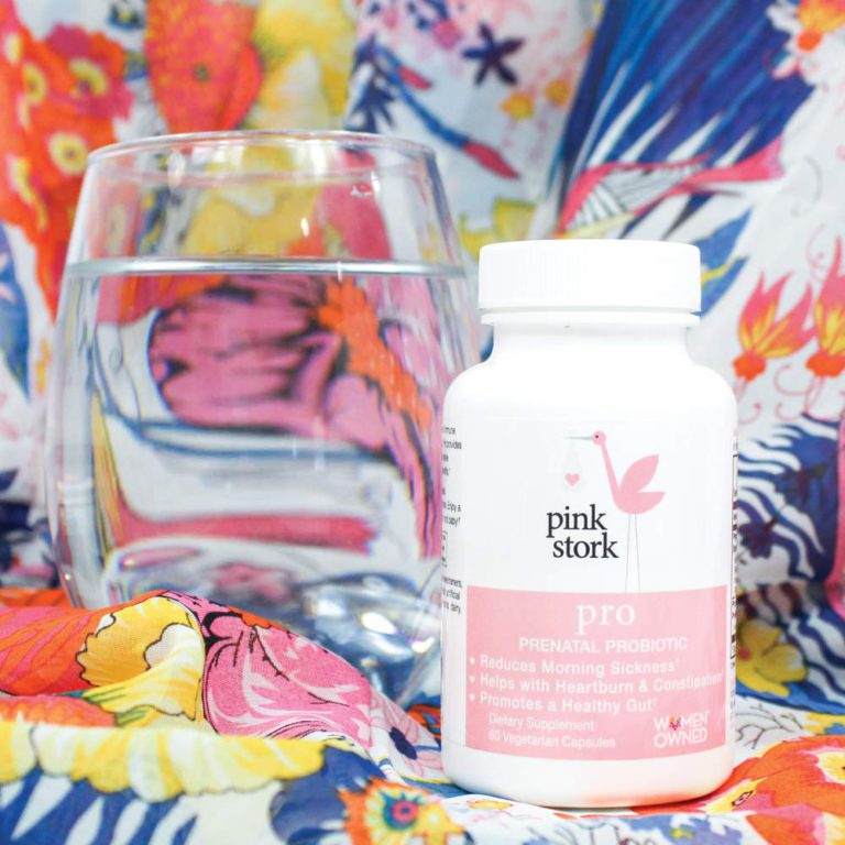Pink Stork Pro: Pregnancy Probiotic -for Morning Sickness & Gut Health -Developed for Pregnancy -Good Bacteria for Digestive & Immune Health -for Relief from Heartburn, Constipation & More - $25.95