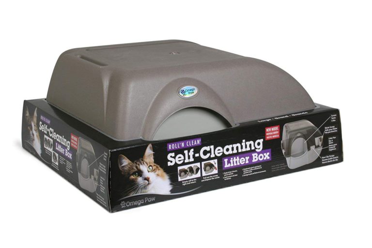 Omega Paw Premium Roll 'n Clean Litter Box for Cats Regular - $36.95