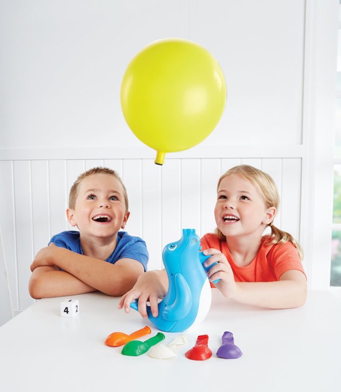 Game Zone Buddy’s Balloon Launch Game – 2 to 4 Players – Ages 3+ - $21.95