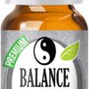 Balance Essential Oil Blend 100% Pure, Best Therapeutic Grade - 10ml - Ho Wood, Frankincense, Lemon, Camphor, German Chamomile, Ravensara - $13.95