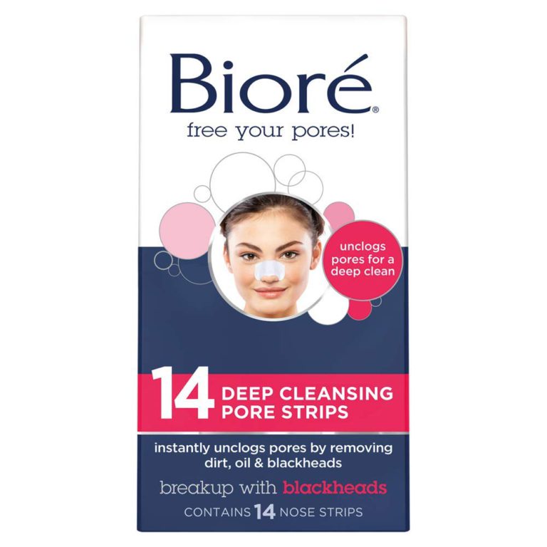 Bioré Most Trusted Blackhead Removing and Pore Unclogging Deep Cleansing Pore Strip Cruelty Free, Vegan, Oil-Free & Non-Comedogenic (14 Count) (Packaging May Vary) 14 count Nose Strips - $12.95