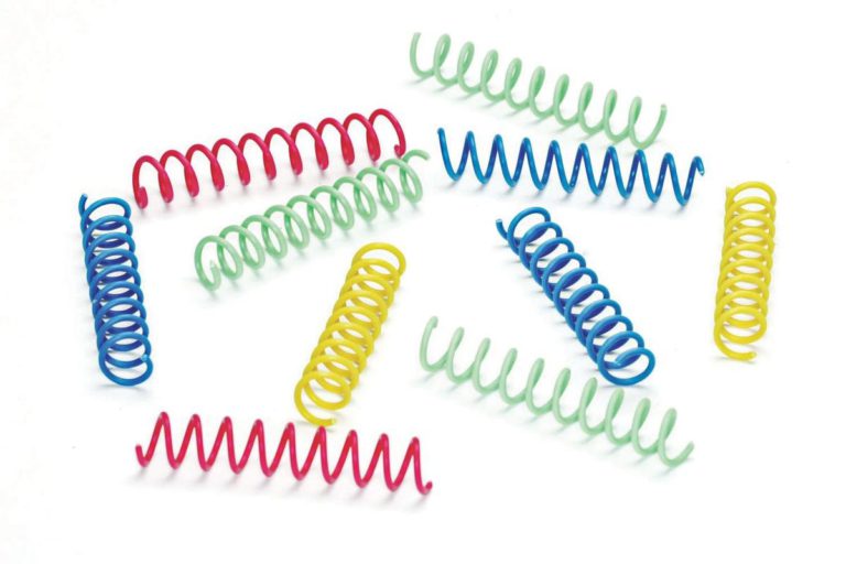 HDP Spot Cat or Kitten Colorful THIN Springs Pack of 10 - $8.95