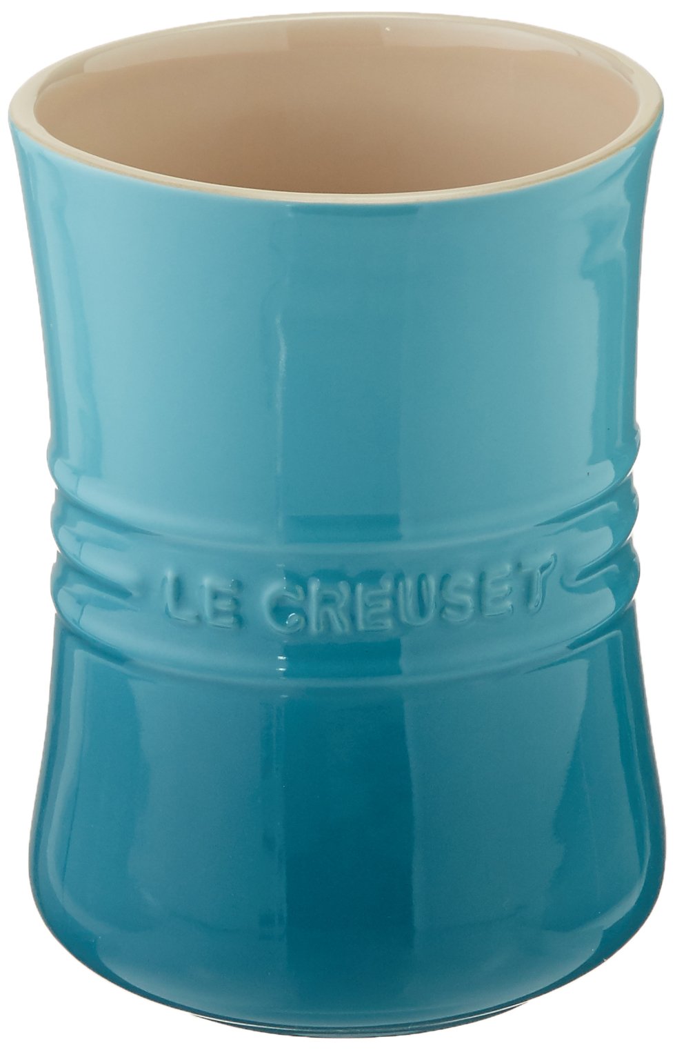Le Creuset Stoneware 1Quart Utensil Crock, Caribbean Swiftsly