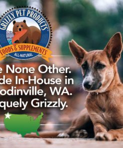 Grizzly Salmon Oil Omega-3 Fatty Acids All-Natural Dog Food Supplement 16 oz Grizzly Salmon Oil for Dogs - $30.95