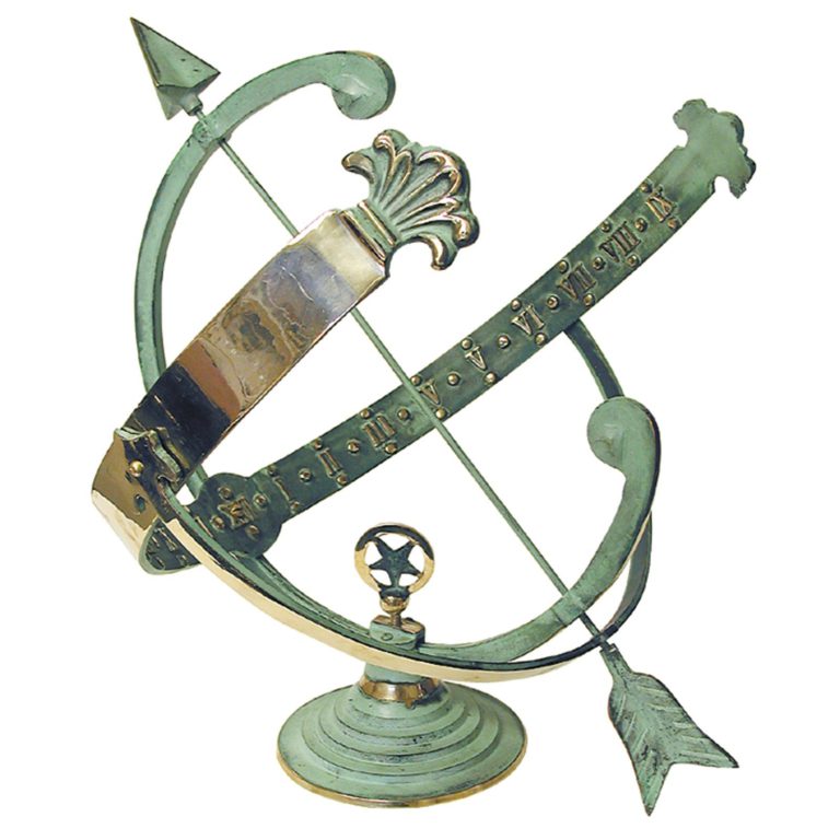 Rome RM1336 Polished Brass 18-Inch Diameter Armillary Sundial - $231.95