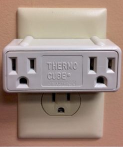 Farm Innovators TC-3 Cold Weather Thermo Cube Thermostatically Controlled Outlet - On at 35-Degrees/Off at 45-Degrees On at 35, Off at 45 - $16.95