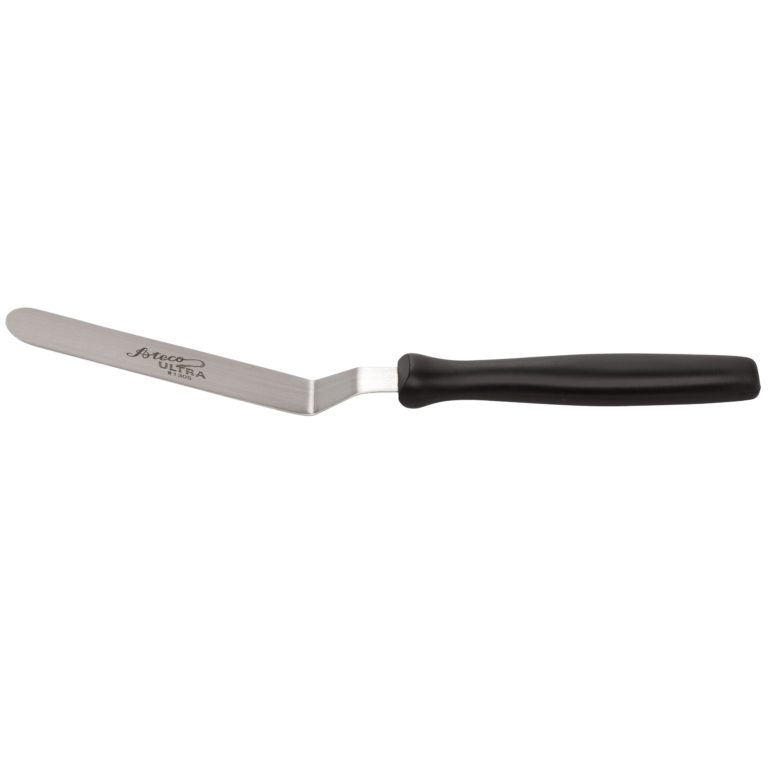 Ateco 1305 Ultra Offset Spatula with 4.25" x 0.75" Stainless Steel Blade, Silver - $9.95