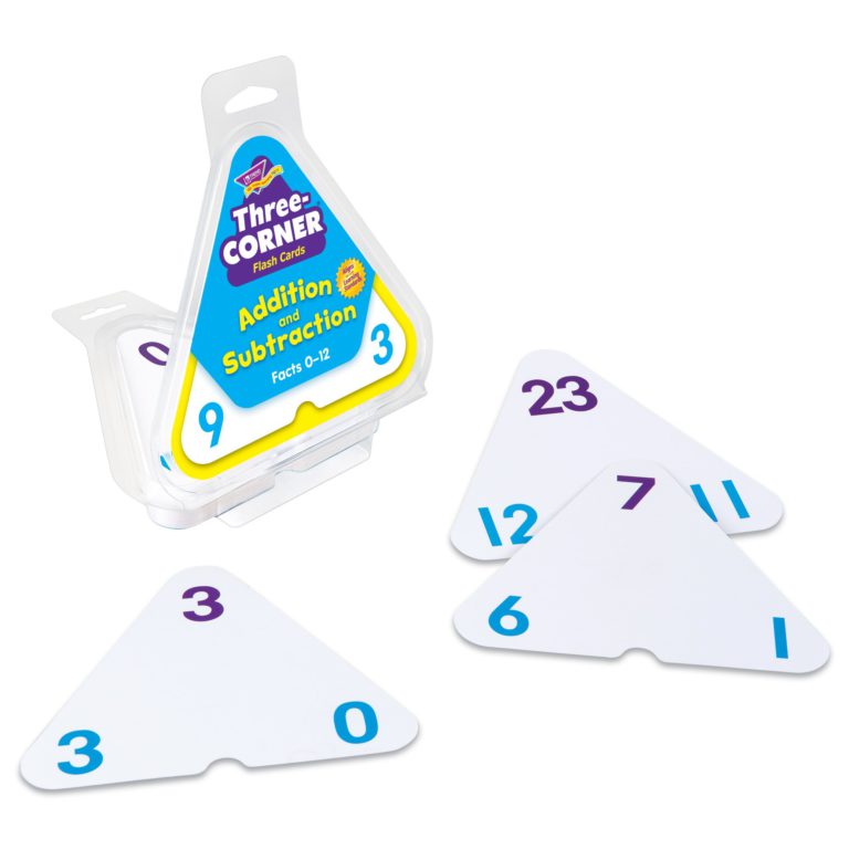 Three-Corner Flash Cards: Addition and Subtraction - $11.95