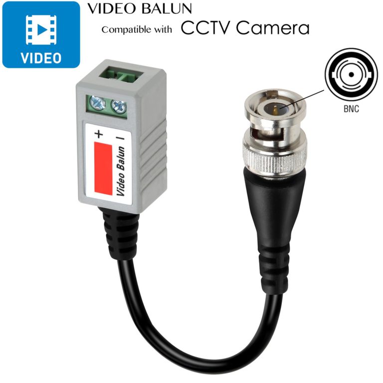 VIMVIP 6 PAIRS (12 Pcs) Mini CCTV BNC Video Balun Transceiver Cable - $18.95