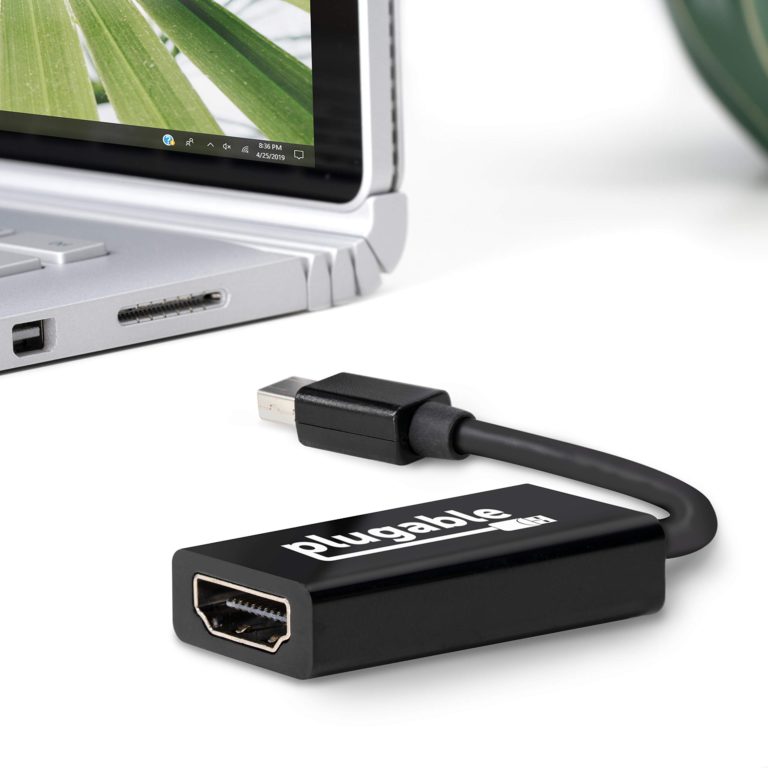 Plugable Active Mini DisplayPort to HDMI 2.0 Adapter (Supports displays up to 4k / UHD / 3840x2160@60Hz) Mini (Thunderbolt 2) - $23.95