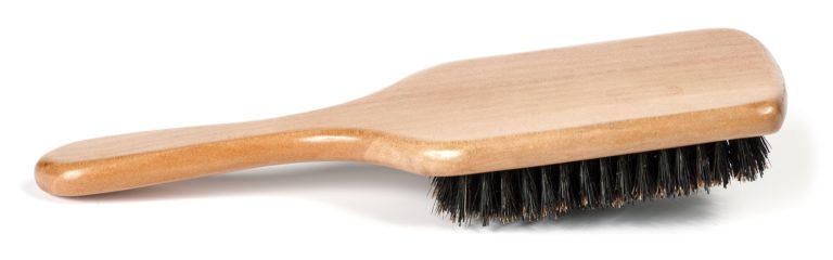 GranNaturals Boar Bristle Hair Brush for Women and Men - Natural Wooden Large Flat Square Paddle Hairbrush - For Thick, Fine, Thin, Wavy, Straight, Long, or Short Hair - $18.95