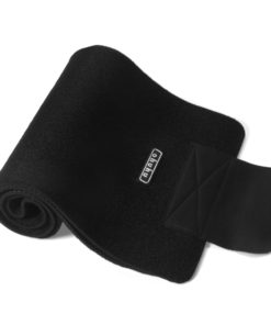 Ohuhu Waist Trimmer, Adjustable Neoprene Ab Trainer Belt for Back Support, Weight Loss, Sweat Enhancer, Body Slimmer, Fits Up to 44 Inches, for Men & Women - $14.95