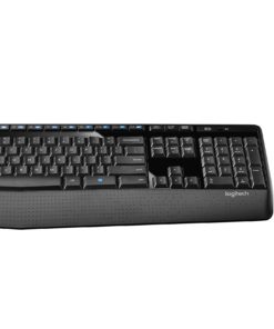 Logitech MK345 Wireless Combo – Full-sized Keyboard with Palm Rest and Comfortable Right-Handed Mouse - $30.95