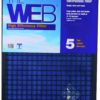 WEB WEB11224 High Efficiency 1" Thick Filter, 12 x 24 x 1" (11.63 x 23.63") - $10.95
