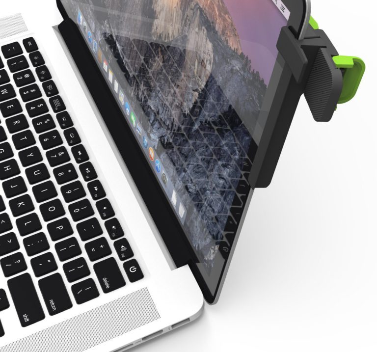 Mountie by Ten One Design – Mount Your Smartphone or Tablet to Your Laptop – an Instant Second Display for Your Computer Monitor (T1-MULT-108) – Green - $43.95