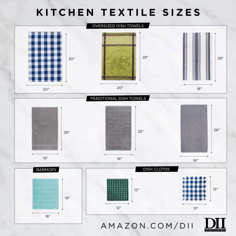 DII Cotton Terry Windowpane Dish Cloths, 12 x 12" Set of 6, Machine Washable and Ultra Absorbent Kitchen Dishcloth-Blue Blue - $13.95