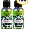 US Organic Mosquito Repellent Anti Bug Outdoor Pump Sprays, 2 Ounces Travel Size, with USDA Certification and Cruelty Free, Proven Results by Lab Testing, 2 Value Pack 2 fl. Ounces - $14.95