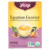 Yogi Egyptian Licorice Tea Bags 16 ea - $37.95