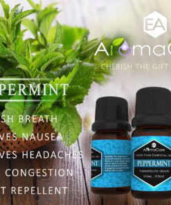 EA AromaCare Essential Oils Gift Set, Therapeutic Grade,100% Pure (Lavender,Peppermint,Lemongrass,Tea Tree,Eucalyptus,Orange & e-Book) Massage Essential Oils (Black) - $27.95