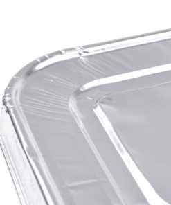 Aluminum Foil Lids for Aluminum Steam Table Pans, Fits Half-Size Pans (1 Bags of 20) - $13.95
