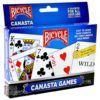 Bicycle 2-Pack Canasta Card Games Standard Multi - $91.95