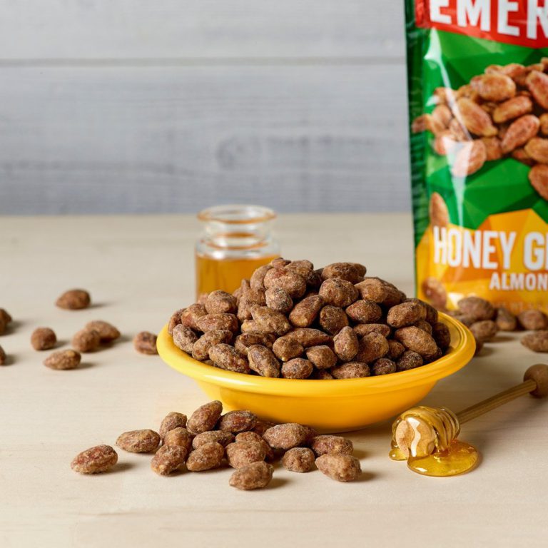 Emerald Nuts, Honey Glazed Almonds, 5.5 Ounce Resealable Bag 5.5 oz - $17.95