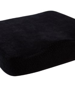 AERIS Memory Foam Premium Large Office Chair Pad with a Buckle to Prevent Sliding-Car Seat Cushion with Machine Washable Black Plush Velour Cover - $43.95