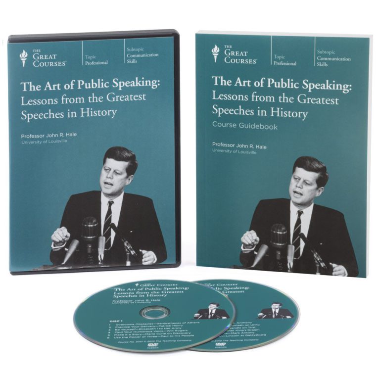 The Art of Public Speaking: Lessons from the Greatest Speeches in History - $30.95