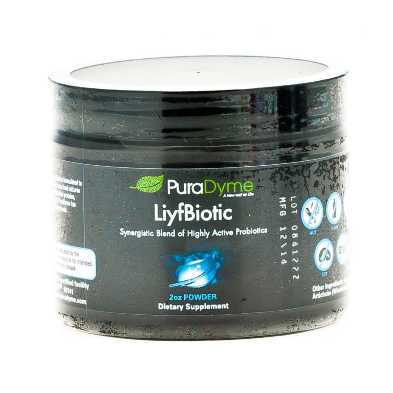 PuraDyme LiyfBiotic Probiotic Digestion and Dietary Supplement - 2 Ounce Powder. By Lou Corona - $46.95